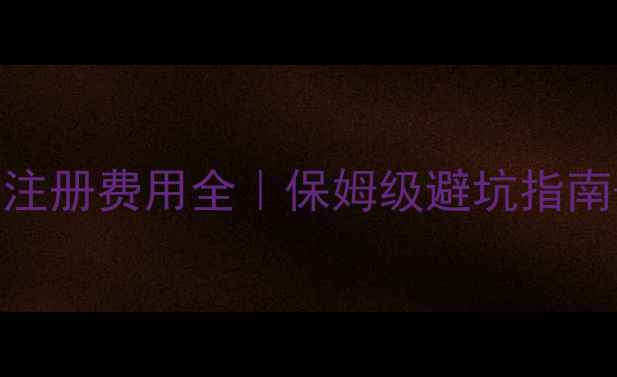 图片 💰最新域名注册费用全｜保姆级避坑指南+选域技巧1