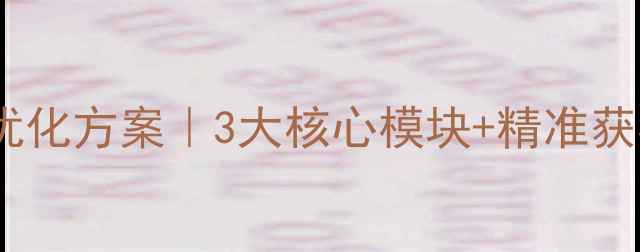 图片 📌最新报价商业网站优化方案｜3大核心模块+精准获客报价表（附案例）2