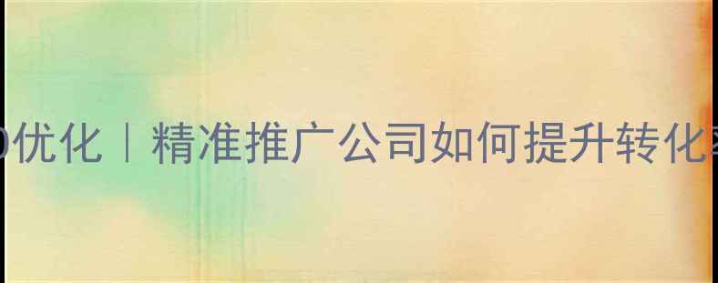 图片 📌标题苏州本地SEO优化｜精准推广公司如何提升转化率（含实战案例）1