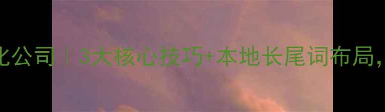 图片 📌标题青岛本地SEO优化公司｜3大核心技巧+本地长尾词布局，助你网站流量翻倍！1