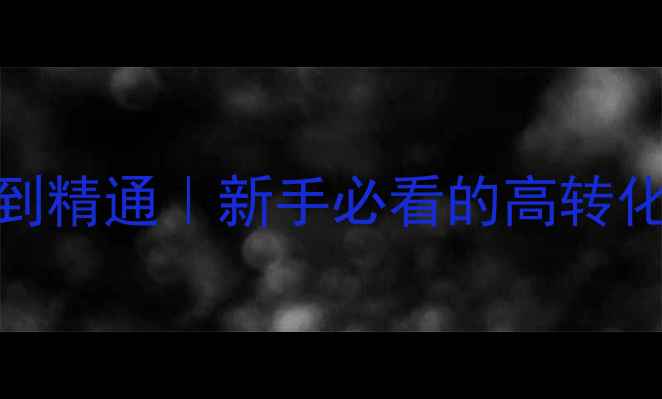 图片 📌百度SEO必看网站优化从入门到精通｜新手必看的高转化网站打造指南（附实操模板）1