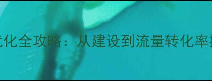 图片 🔥商城网站SEO优化全攻略：从建设到流量转化率提升的实战指南2