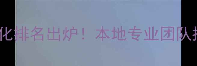 图片 🔥城阳区网站优化排名出炉！本地专业团队推荐+避坑指南🔥