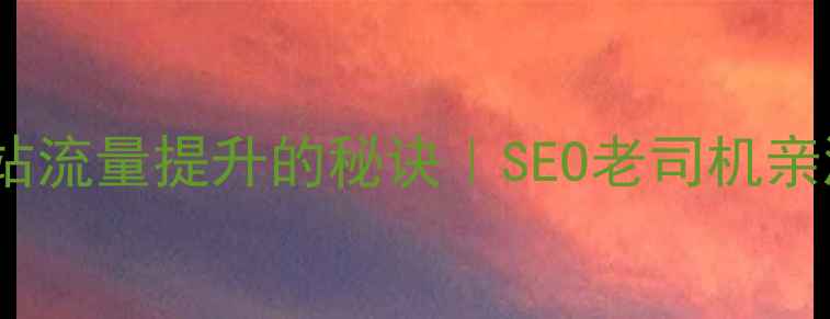 图片 🔥域名选择与网站流量提升的秘诀｜SEO老司机亲测有效的5大法则