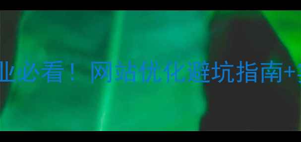 图片 🔥抚顺企业必看！网站优化避坑指南+实操模板1