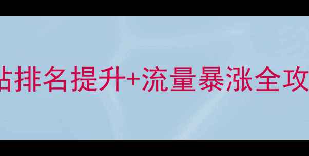 图片 🔥武汉SEO优化专家网站排名提升+流量暴涨全攻略（附本地企业案例）