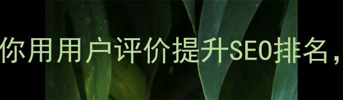 图片 🔥网站优化必看！3步教你用用户评价提升SEO排名，流量翻倍秘籍大公开！