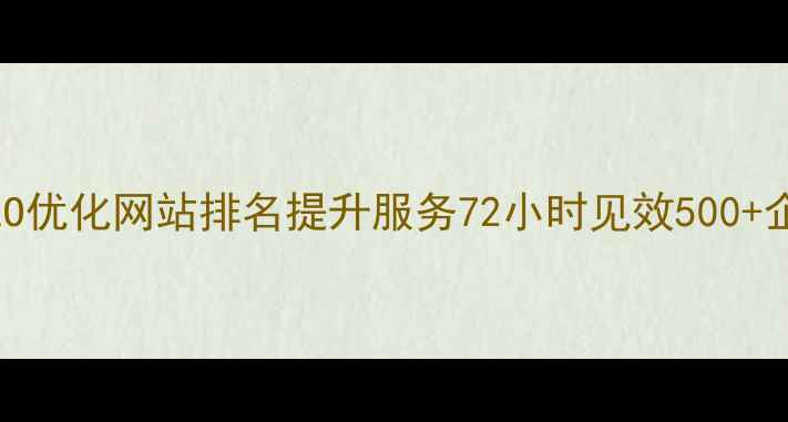 图片 🔥苏州本地SEO优化网站排名提升服务72小时见效500+企业合作案例2